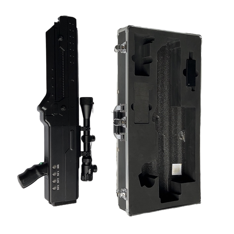  皂市镇手持便携式枪型低空防御反制四通道A型